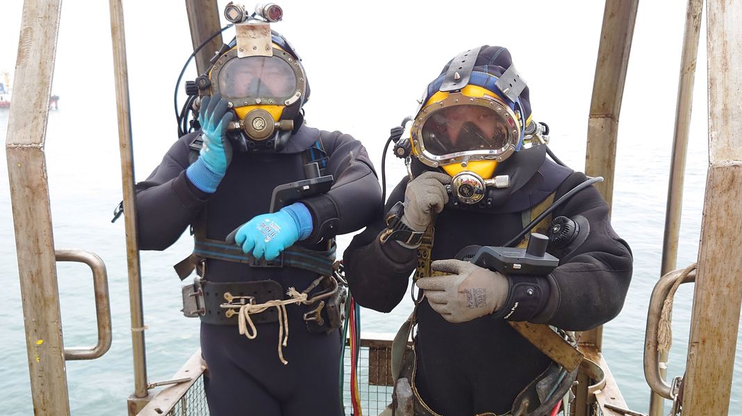 志藍技術“潛水員定位通信裝備”在救援打撈中的應用——“宏浦6”輪難船打撈