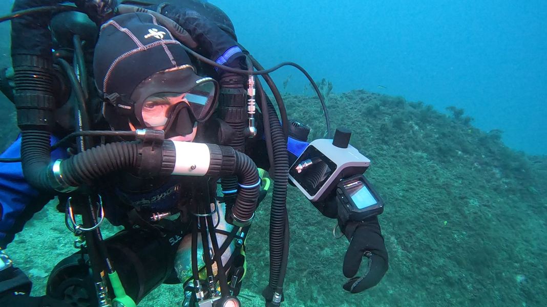 意大利、波蘭潛水員使用志藍技術水下定位通信裝備提升協同效率