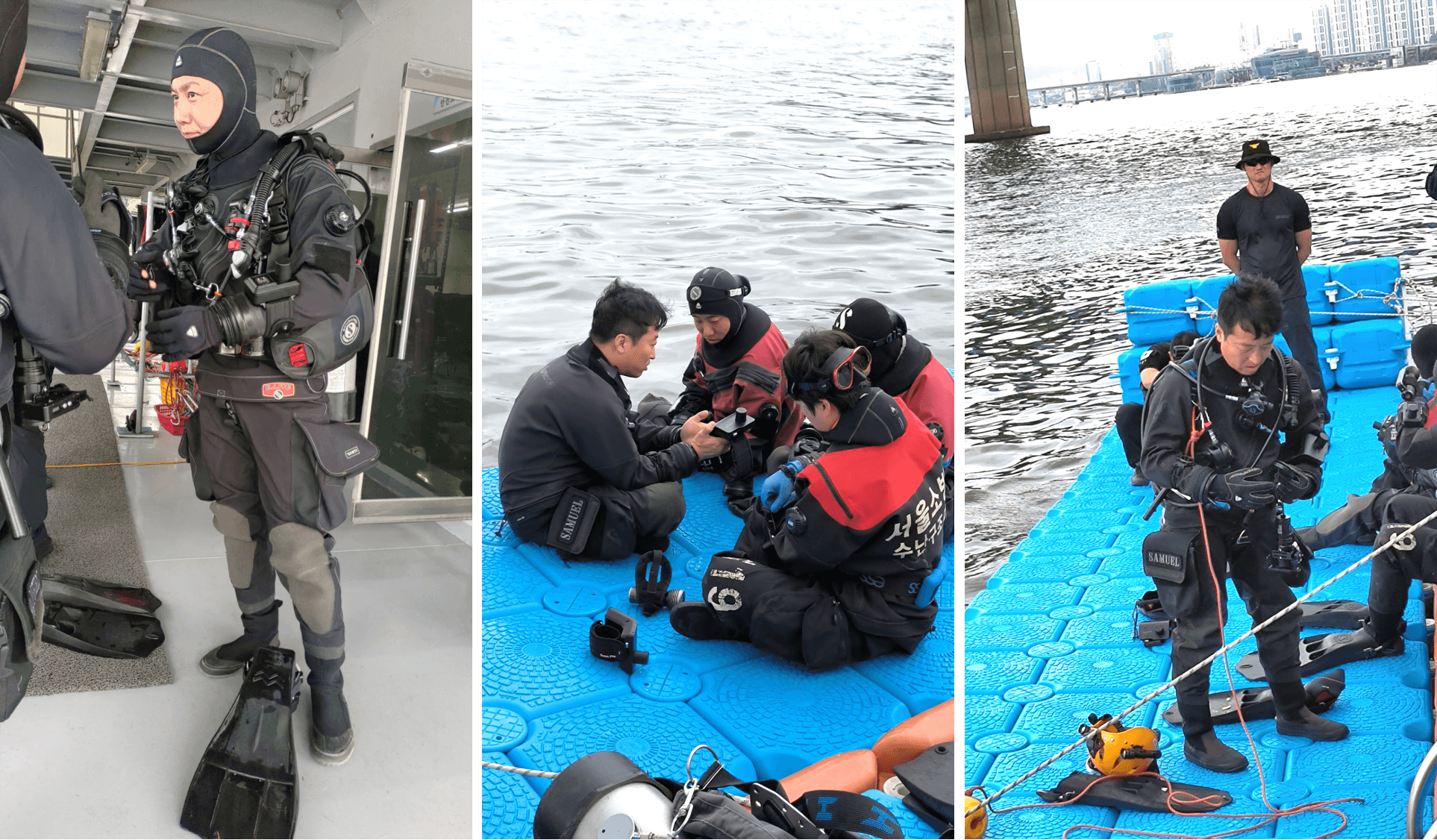 首爾漢江水域實訓：“水下通信導航系統” 進階培訓